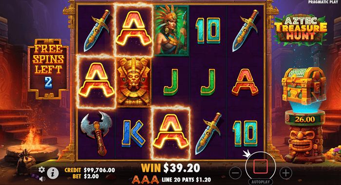 Aztec Treasure Hunt Slot 18