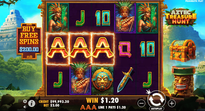 Aztec Treasure Hunt Slot 2